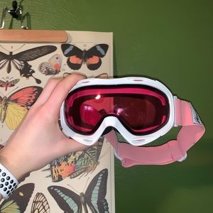 Lightly used ski goggles
